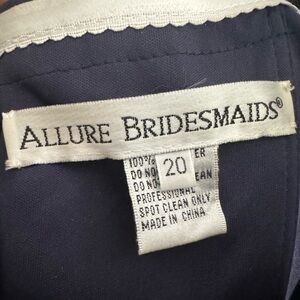 Formal dress (navy blue)